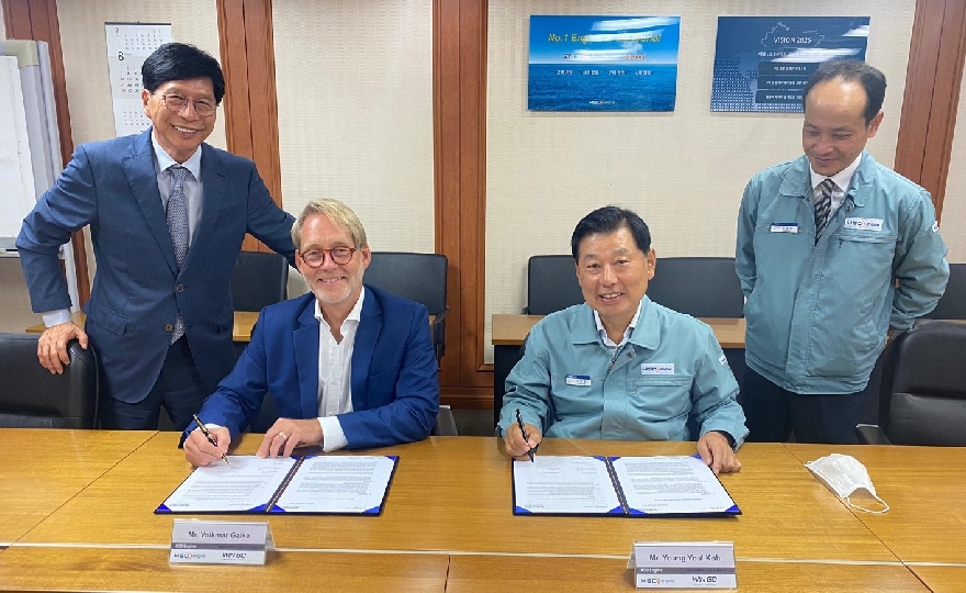 WinGD and HSD Engine collaborate to deliver methanol-fueled two-stroke engines 